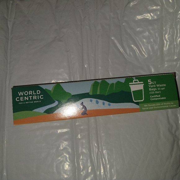 Bundle of 4 World Centric - Bags Compostable 33 Gal - 5 Ct - Picture 5 of 9